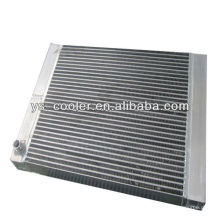 Resfriador de óleo de ar de placa de alumínio de compressor alternativo